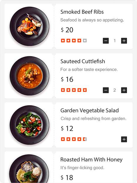 advertising restaurant